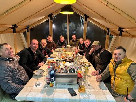 Вечер в шатре на Мегре